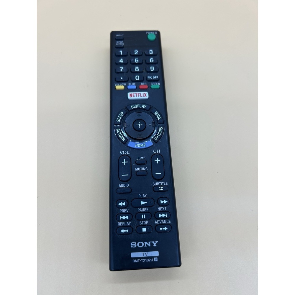 Sony TV Remote RMT-TX102U OEM Genuine Netflix Button Tested Working